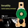 Car Battery Disconnect Switch 12V for Large Truck - Anti-Leakage Manual Universal Modification.