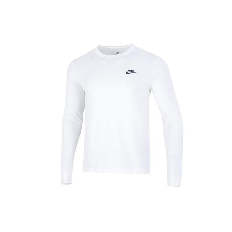 Nike T Shirts Men's White Crew Neck Moderate Straight Fit DR7822-100