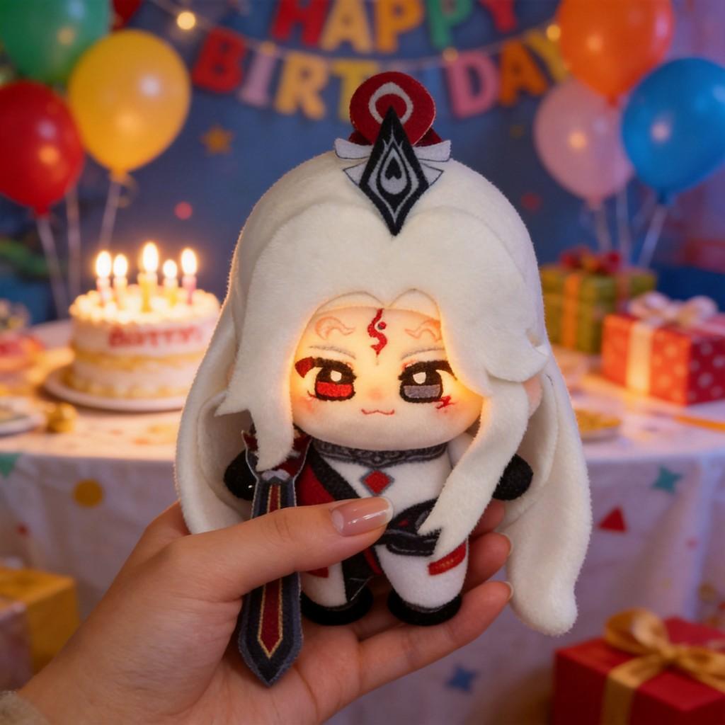 Ming Shiyi Plush Doll 10cm Soft Toy Gift For Teens And Adults