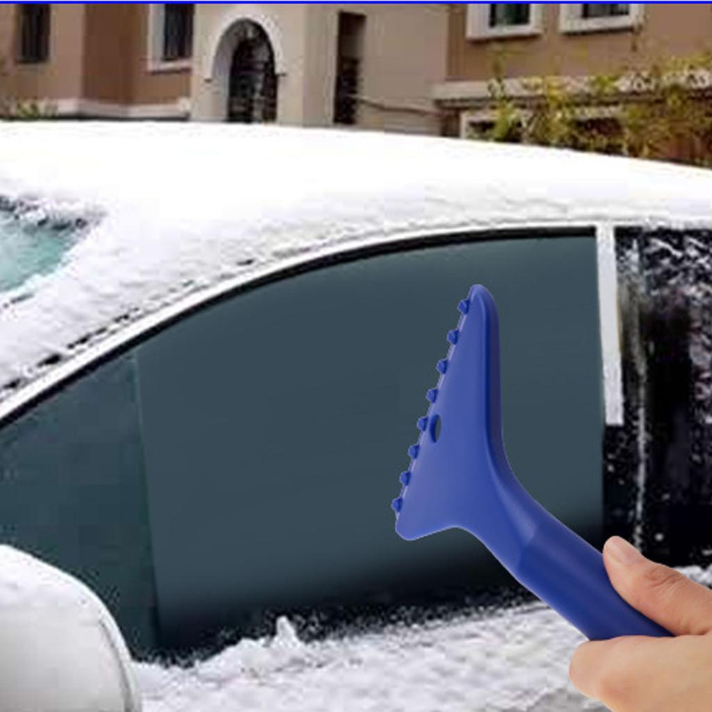 2 in 1 Snow Brush Multifunctional Lightweight   Angle Ice Scraper with Ergonomic Grip for Vehicle