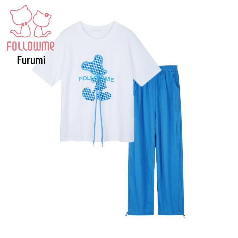 Fulomi Girls' Summer Short Sleeve & Pants Set