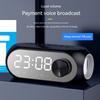 Wireless RGB Portable Bluetooth Speaker with Alarm Clock Radio FM Music Player TYPE-C Interface BT Speaker for Home Party Gift