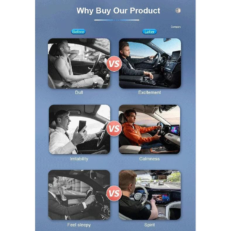 Carplay Android Auto Wireless Adapter 2 in 1 Carplay Adapter for OEM Car Stereo with USB Plug and Play Wired To Wireless