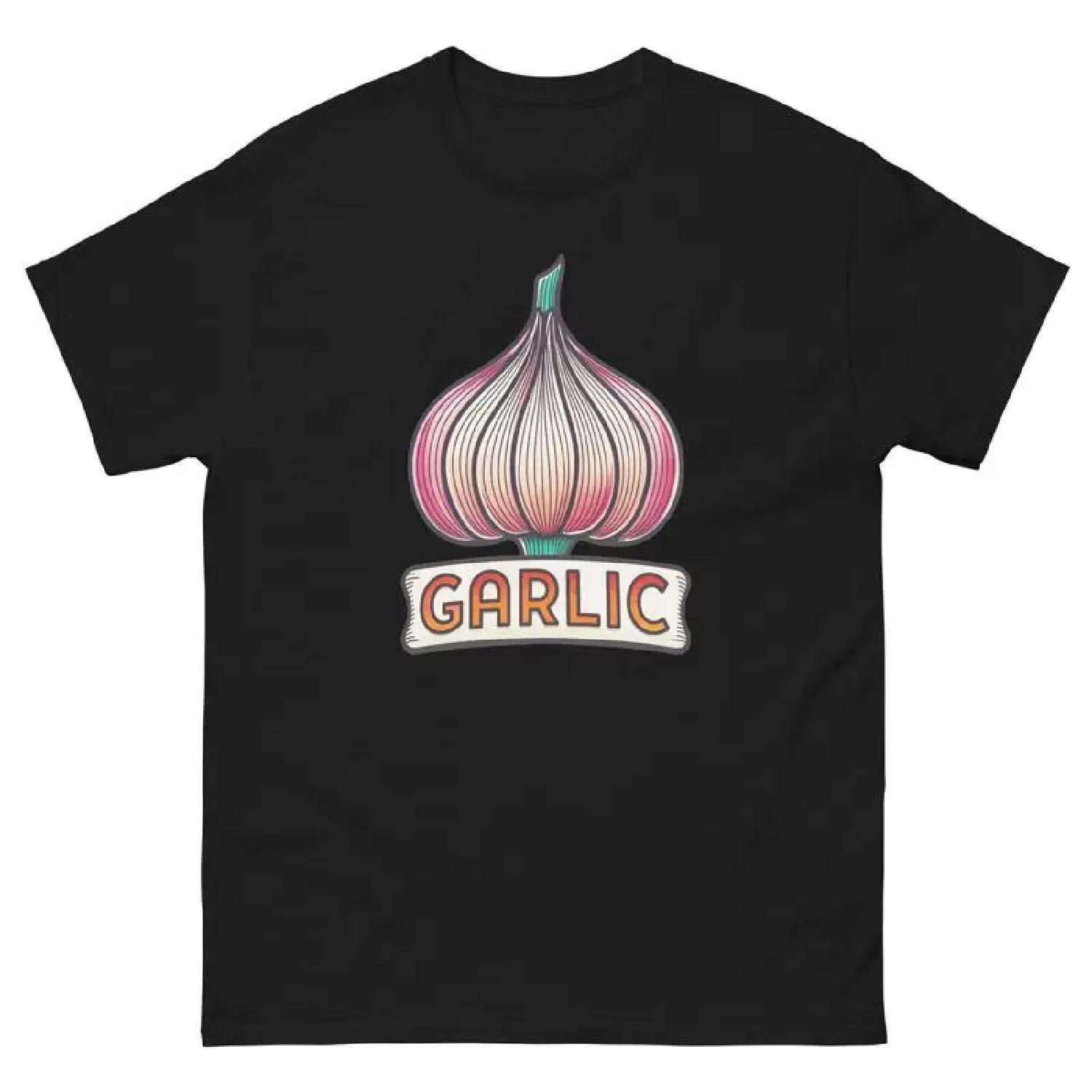 Garlic Fruits Vegetables Fresh Food Groceries T Shirt XXXXXL разноцветный