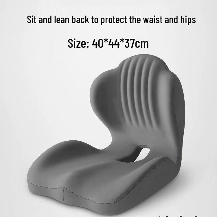 Extra Thick Lumbar Support Cushion - Ideal for Office Chairs and Cars, Relieves Discomfort from Extended Sitting
