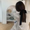 Vintage French Velvet Bow Hair Tie for Women