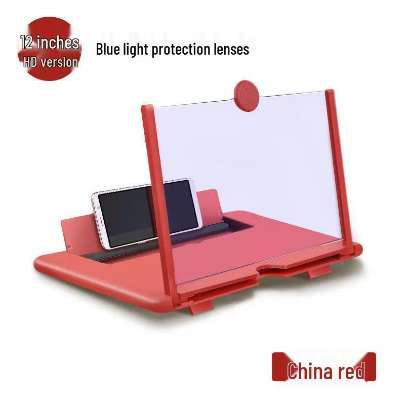 F3 Mobile 3D HD Screen Magnifier & Stretchable Phone Holder (10-12 Inch)