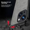 IPhone 14 Plus Case, IPhone 14 Plus with Full Lens Protection, Silicone Soft Edge, Shockproof, Ultra-Thin, Simple And Leather Texture Case, Gray