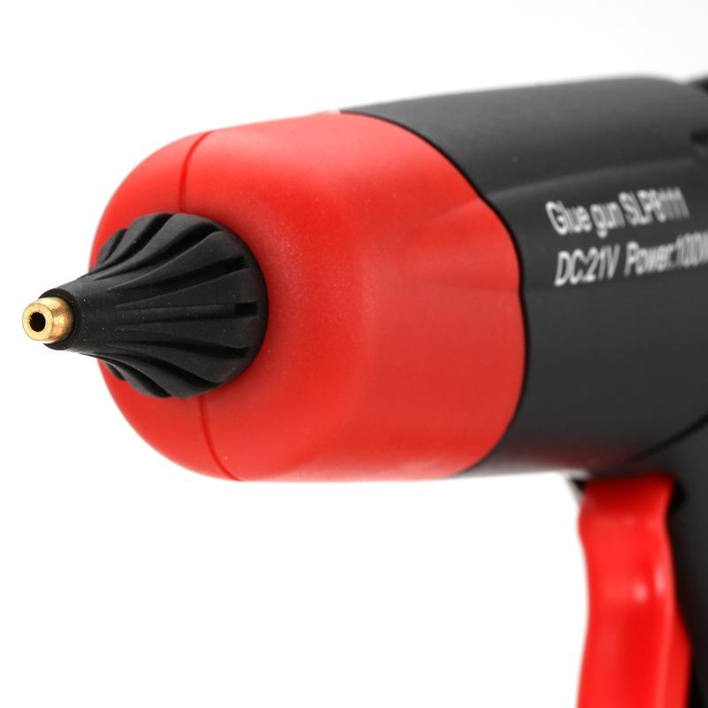 21V Hot Melt Glue Gun Cordless Rechargeable Power Tool Copper Nozzle Home Hot Air Gun DIY Repair Tool For Makita 18V Battery