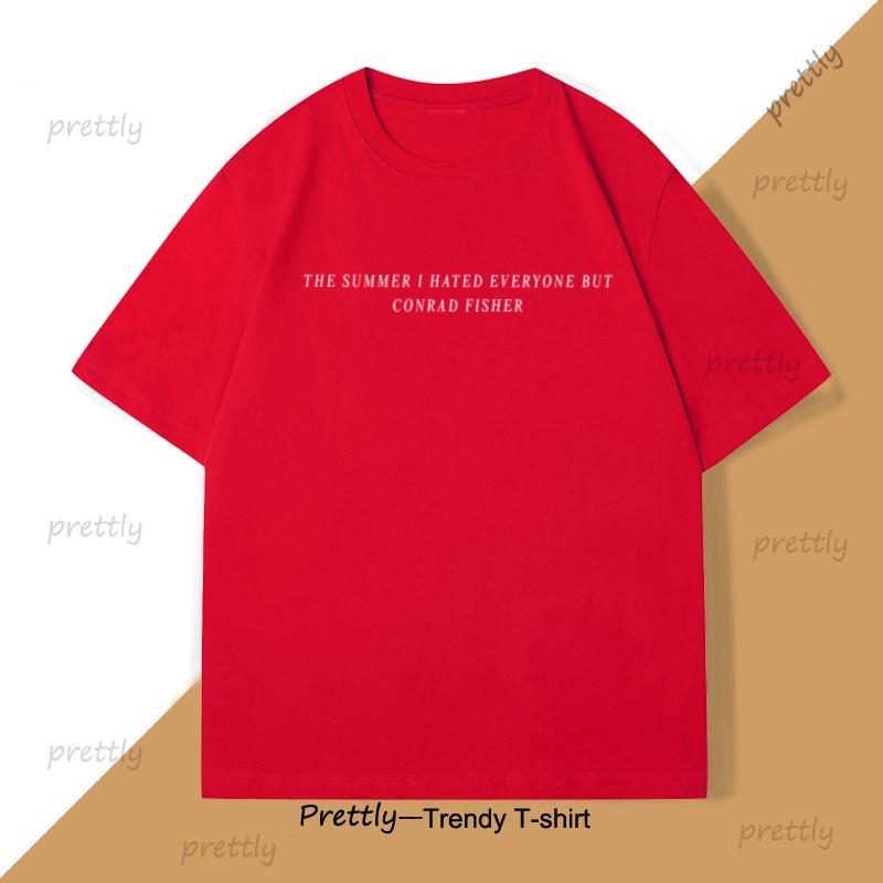 

Team Conrad TShirt TSITP Tee Cousins Beach Conrad Fisher T Shirt Summer Turned Pretty Tshirt Casual Cotton Short Sleeve Tops S