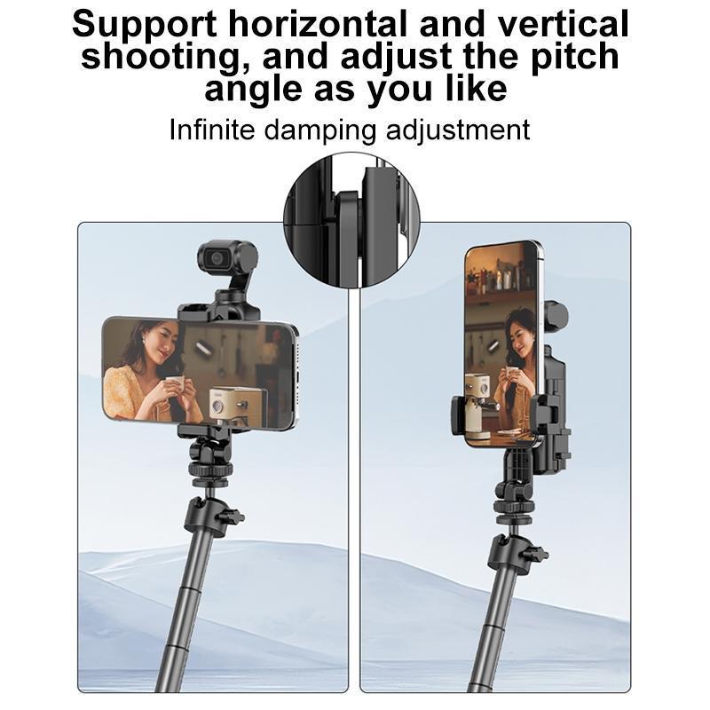 PULUZ Mobile Holder & Protective Frame for DJI OSMO Pocket 3 with Tripod Extension Compatibility