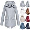 Windproof Hooded Lightweight Outdoor Windbreaker Jacket Thin Women's Outerwear