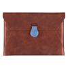 A4 Large Capacity Waterproof Leather Document Bag with Logo Printing