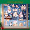 Wall Christmas Decals Set Pvc Christmas Tree Wall Sticker For Festive Room Decor