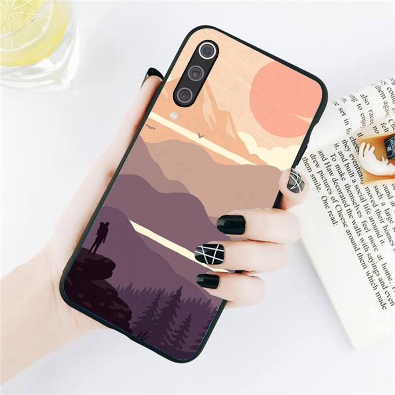 Эстетический художественный чехол для телефона для Xiaomi Redmi Note 11 10 9T 8 7 Pro Redmi 9 9A 9C 8 7 6, мягкий черный чехол для телефона Redmi Note 11 or 11S