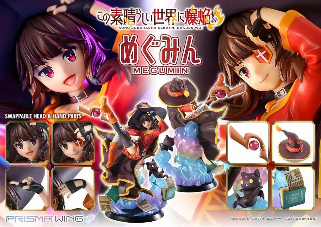 PRISMA WING TV Anime "Explosions in this Wonderful World!" Megumin 1/7 Scale Complete Figure