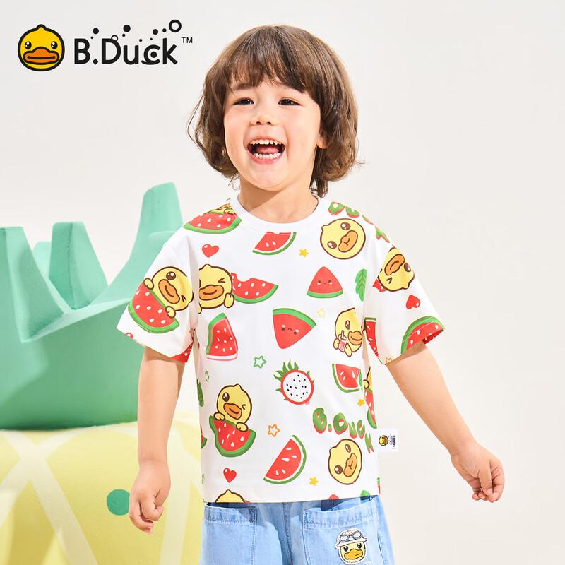 B.Duck Kids' Ice-Cool Quick-Dry Short Sleeve T-Shirt