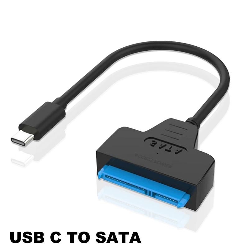 

Кабель SATA to USB 3.0 До 6 Гбіт/с для 2,5-дюймового зовнішнього жорсткого диска HDD SSD Кабель-адаптер Кабель-перехідник USB C to Sata Type C 3.0