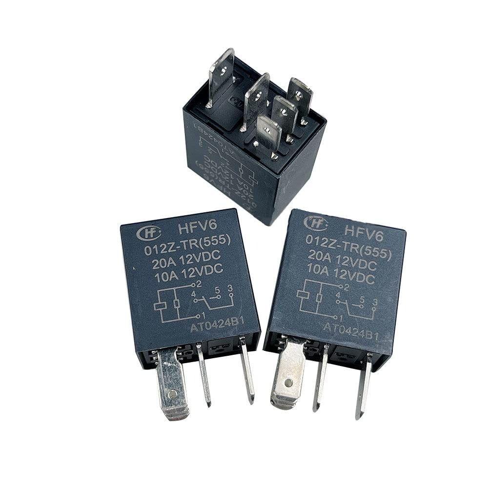 

5pcs 20A Car Relay 5pins Automotive Relay Transient Suppression Resistance Relay Automotive