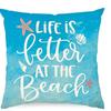 Popular Summer Ocean Beach Beach Pillow Case Pillow Case Home Decoration Sofa Pillow Case