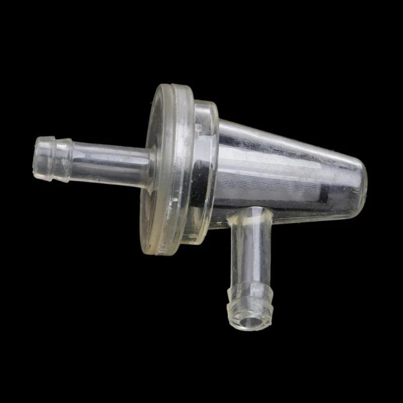 Universal Motorcycle Gasoline Fuel Filter 90 Degree Right Angle 1/4 Inch Or 6-7Mm Hose Lines for Honda Yamaha for Suzuki ATV Quad UTV Off-Road