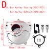 RSD Clarity Air Cleaner Intake Filter Chrome For Harley Sportster Iron 883 1200 Dyna Softail FXSTC Fat Bob Touring FLHT FLHTC