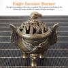 New New Alloy Incense Burner Hollow Out Four Legged Stick Holder Mini Sandalwood Censer Home Decoration