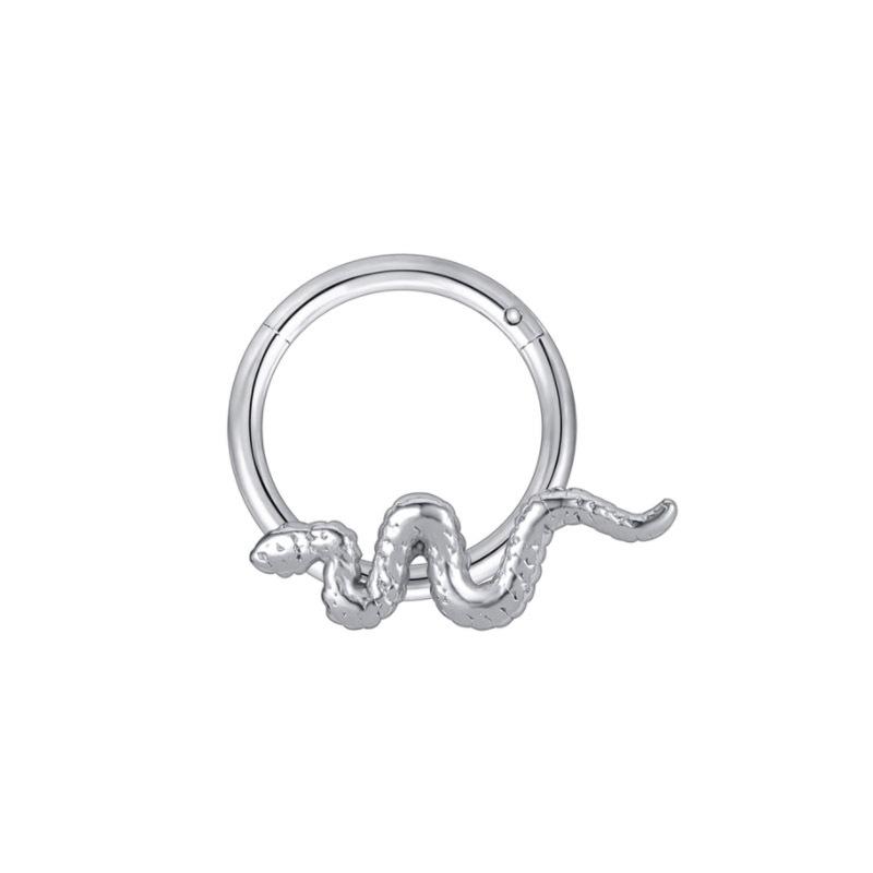 Stainless Steel Bee Nose Ring Seamless Ring Nose Droplet Oil Bee Ear Cartilage Puncture