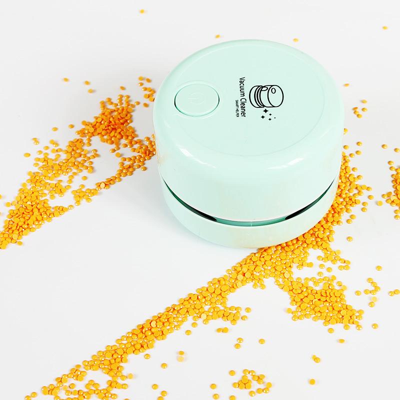 Mini Portable Desktop Vacuum Cleaner-Silent Office Study Desk Cleaning Expert for Students, Exquisite Gift for Home & Office use