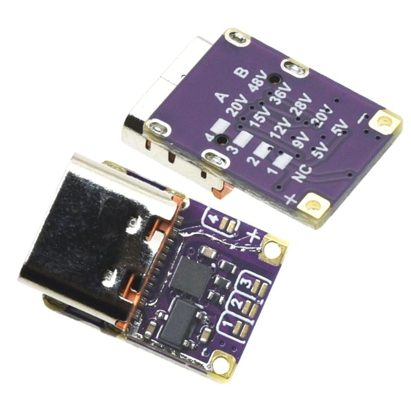 Effective Type C PD3.0 PD3.1 Quick Power Module Type-C Voltages Triggering Featuring 5V To Adjustable Output Preferences
