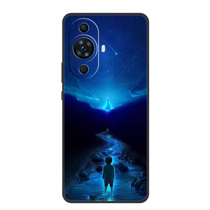 Phone Case For Huawei Nova 12s Back Cover Case Shockproof Black Silicone Soft Funda For Huawei Nova 12s Case Nova12s 6.7" Coque