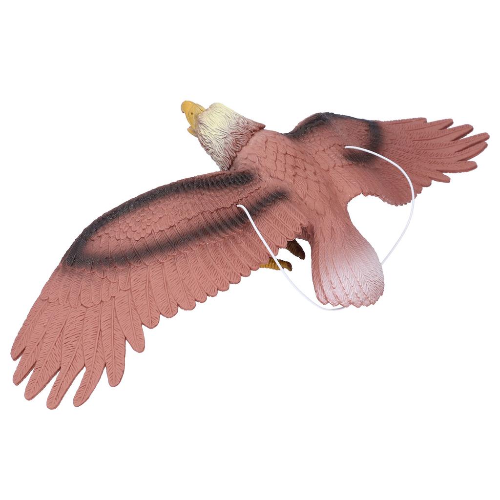 Highly Simulation Eagle Model Ornaments Desktop Decoration Children Educational ToyBrown