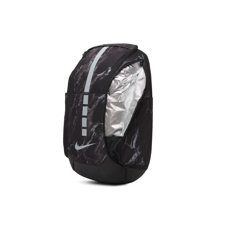 Nike Hoops Elite Pro Basketball Polyester Backpack Unisex Backpacks Black White BA5555-015