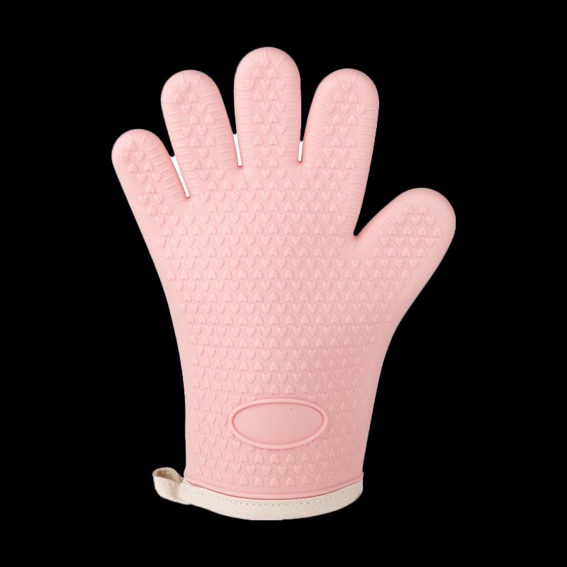 QINGXI Thickened Heat Resistant Kitchen Gloves