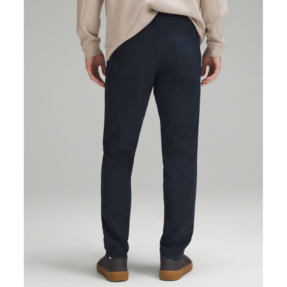 Lululemon Abc Classic Fit 5 Pocket Pant 34l  Warpstreme True Navy