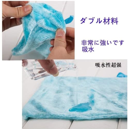 FUMAJIS [Set of 5 In 5 Colors] Miraculous Cloths That Remove Oil and Soy Sauce Stains with Just Water. Thick, Absorbent, Quick-Drying Cloths for Wipin