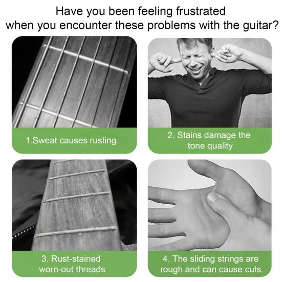 1/2/3 Peças Limpador de Cordas de Guitarra Acústica Elétrica Baixo Ukulele Esfregão de Cordas Manutenção da Escala Trastes Ferramenta de Limpeza