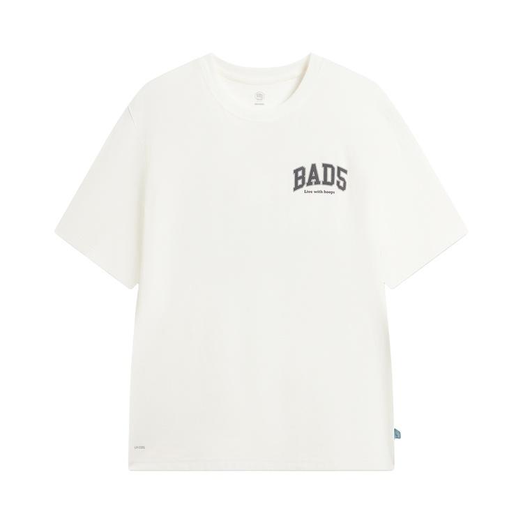 

Li Ning Badfive Ice Feeling Loose Fit Round Neck Graphic Letter Print Casual Sports T-Shirt Men Tops AHSW367-7 XXL