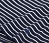 Petit Bateau Mini Long Sleeve A0D46 M Marinière T-Shirt Navy/Off-White