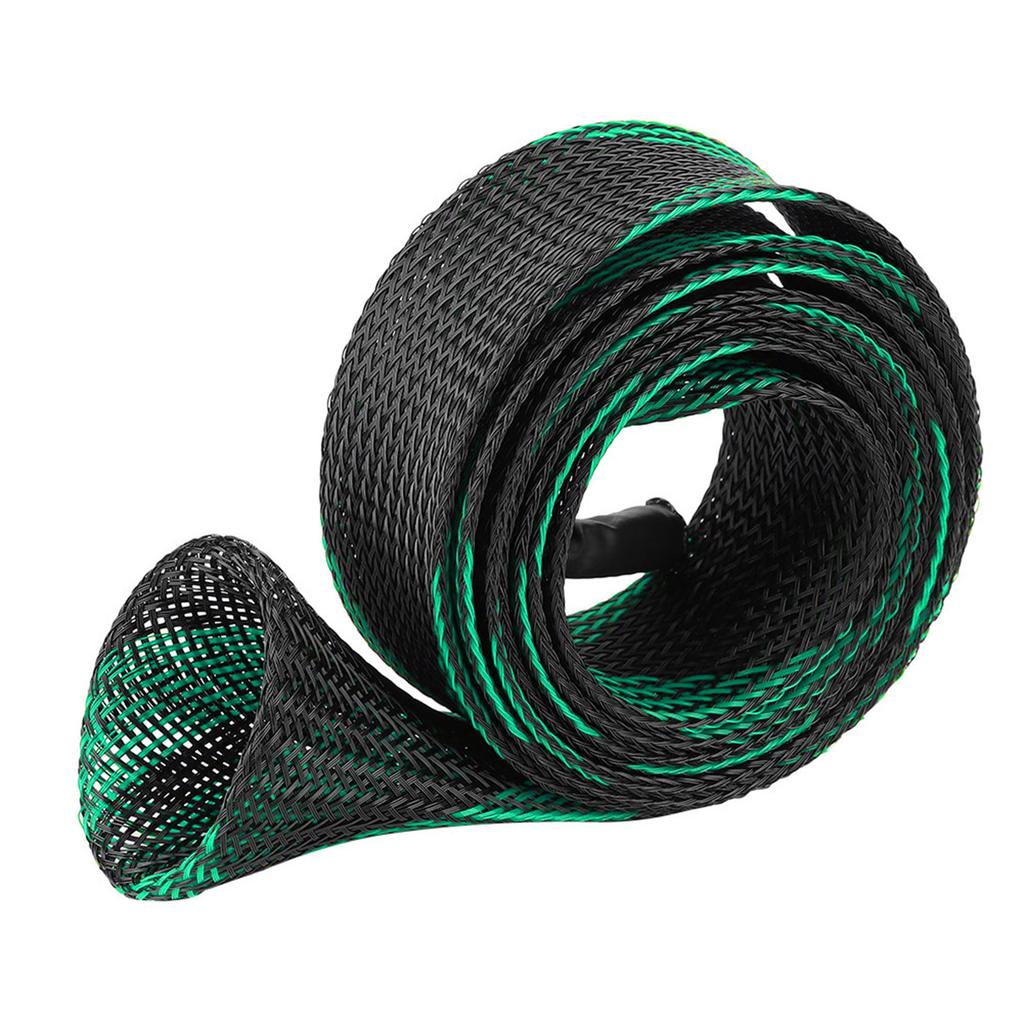 Braided Sleeve Expandable Casting Fishing Rod Pole Cover Protector