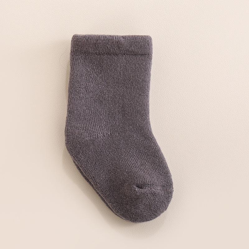 Thick Newborn Socks for Baby Girl Boy Terry Cotton Infant Toddler Socks for Girls Boys Keep Warm in Home 0-3Years Winter