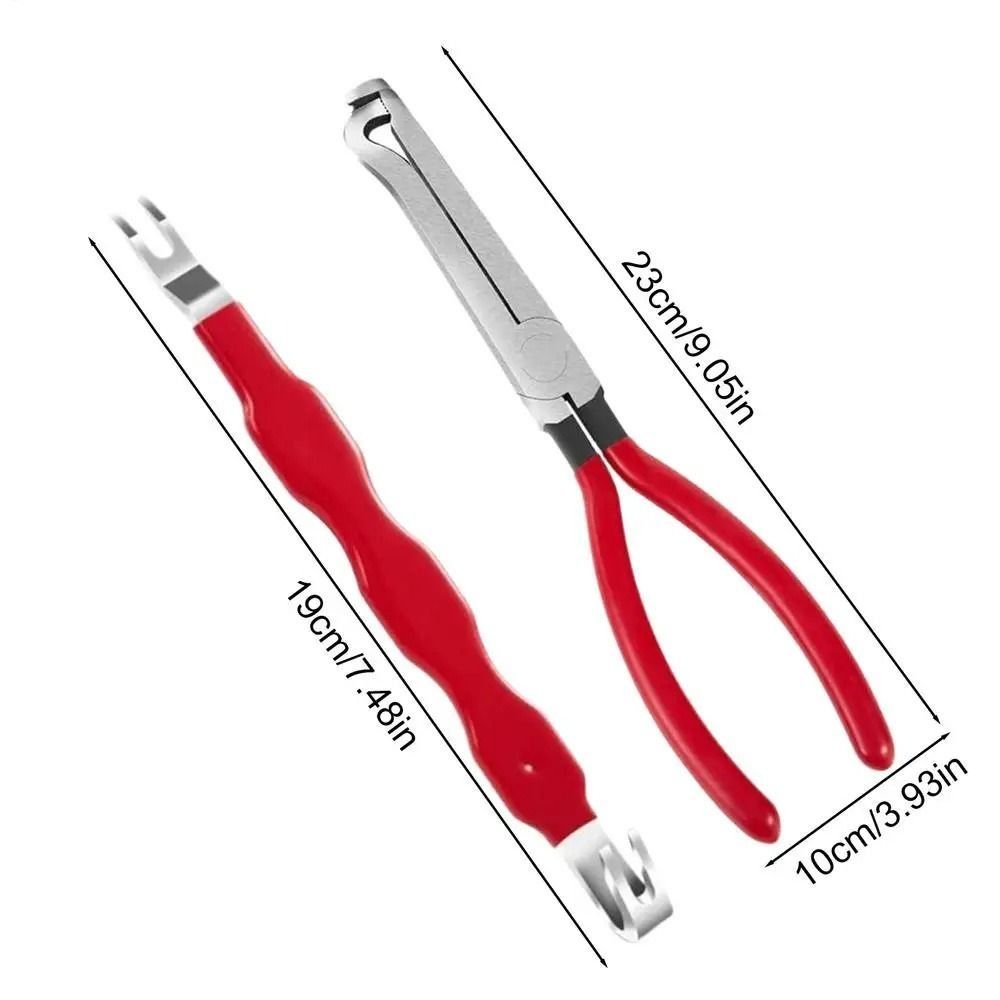 Nonslip Electrical Disconnect Pliers Set Rapid Electrical Connector Removal Tools  Automotive Hose