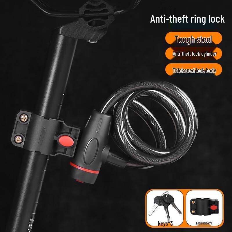 Lishi Bicycle Password Cable Lock