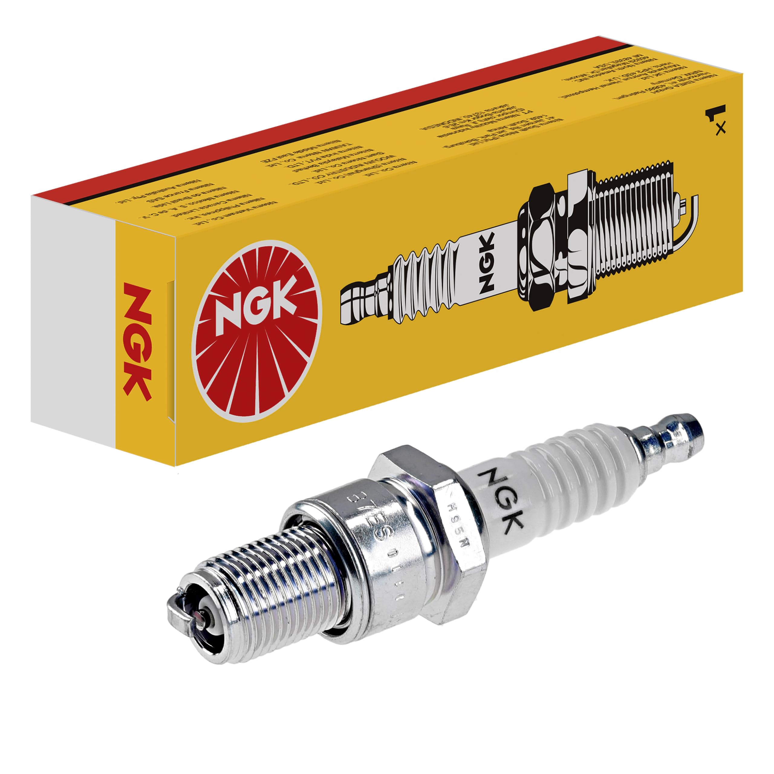 NGK Spark Plug General Plug (Integrated Terminal) 1 Piece [7910] One Size