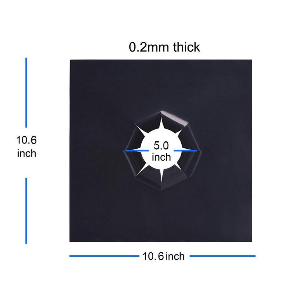 Teflon Anti-Fouling Gas Stove Protector Mat