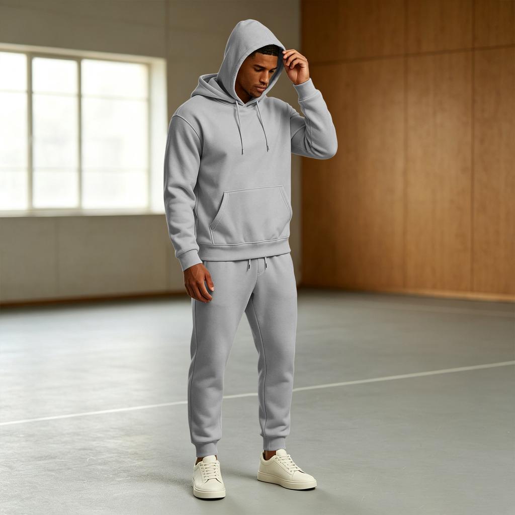 Herren Casual Sweatshirt Set für Herbst Winter Sport Aktive Kleidung