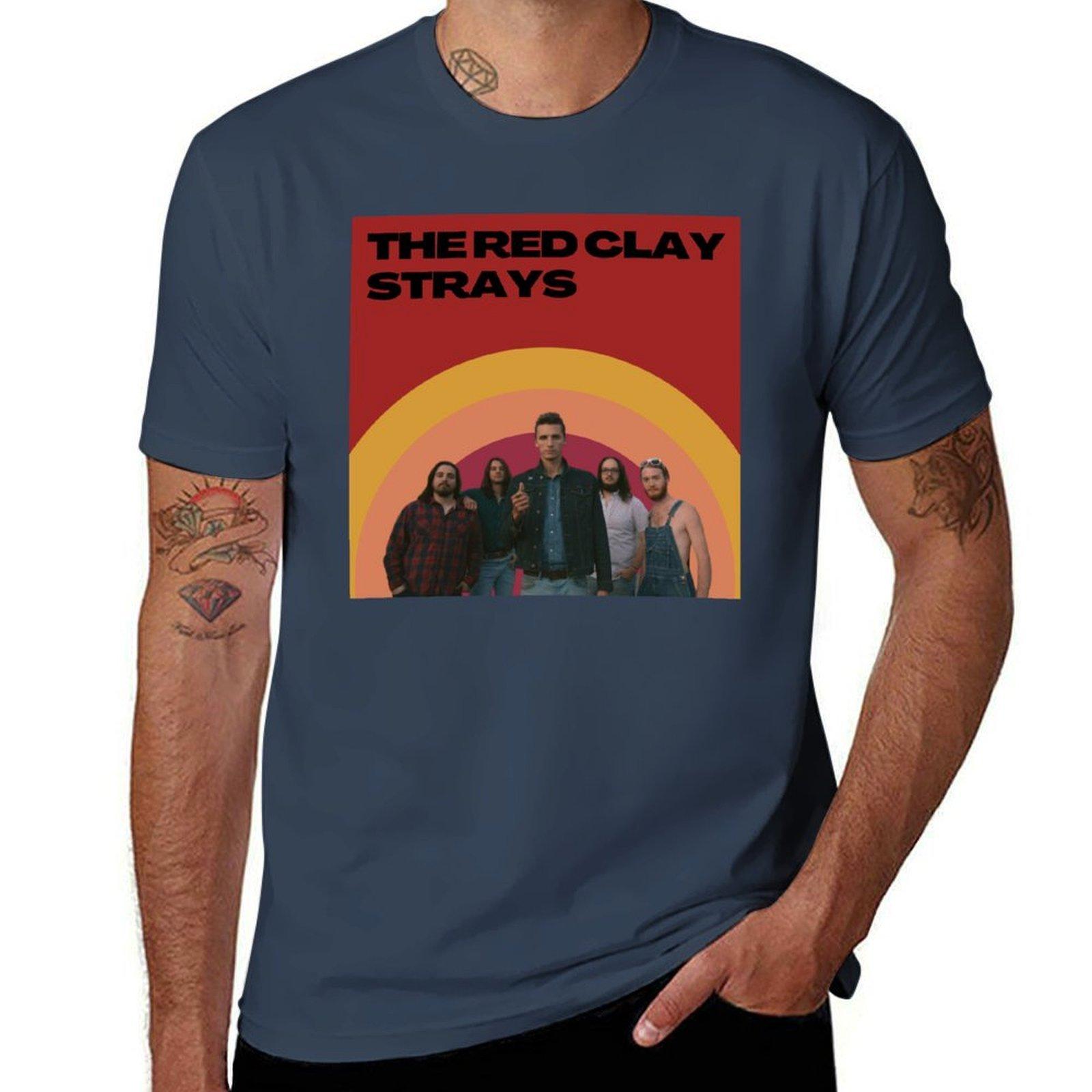 The Red Clay Strays Art Tshirt Casual Basic Short Sleeve Tshirt S