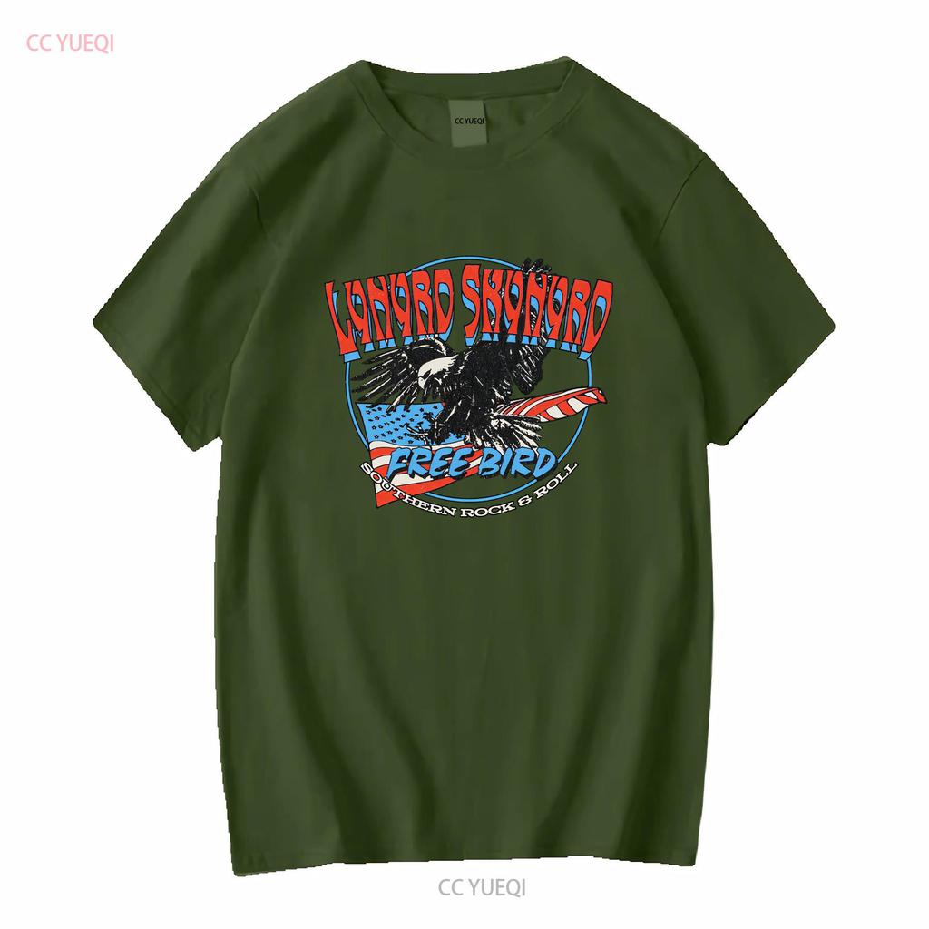 Lynyrds Cool Skynyrded T Shirt Men 100 Cotton Amazing Round Neck long or short sleeves vintage Washed Casual fashion Breathable