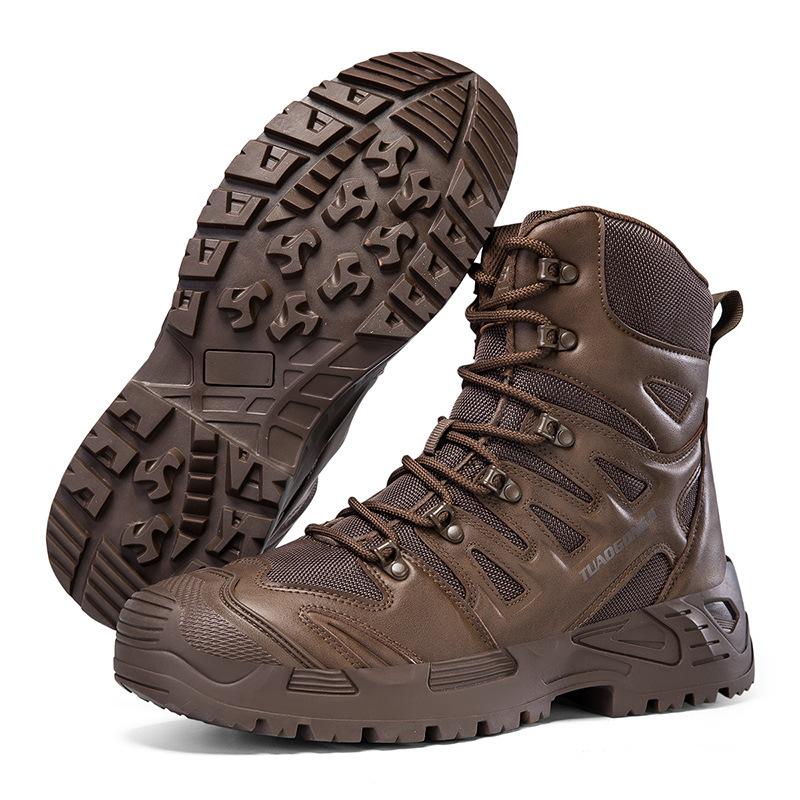 

Military Boots Men s Combat Uniforms Security Shoes Delta Hiking Outdoor Camping Plus Size Desert 47