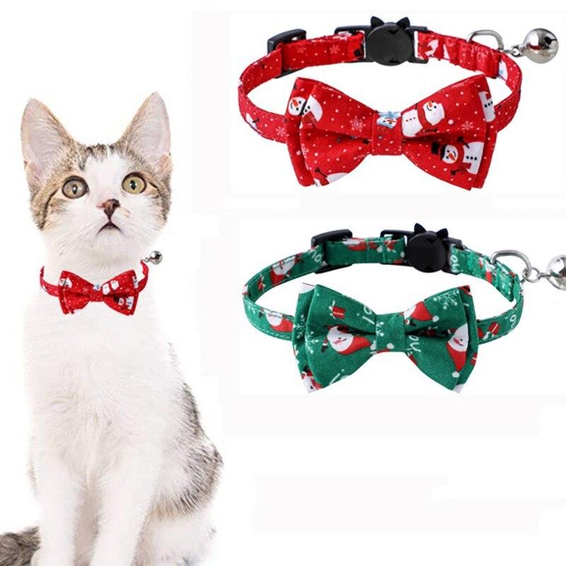 kitten christmas collar